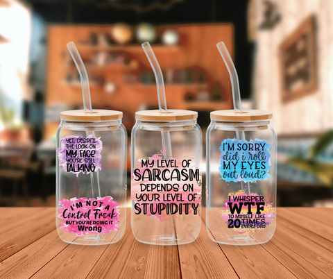 LIBBEY CAN/CUP UV DTF WRAPS - 16oz