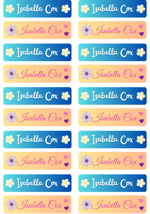Name Label - Medium Labels