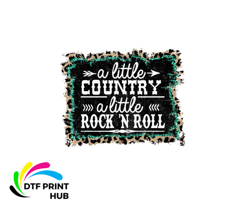 A LITTLE COUNTRY AND LITTLE ROCK N ROLL