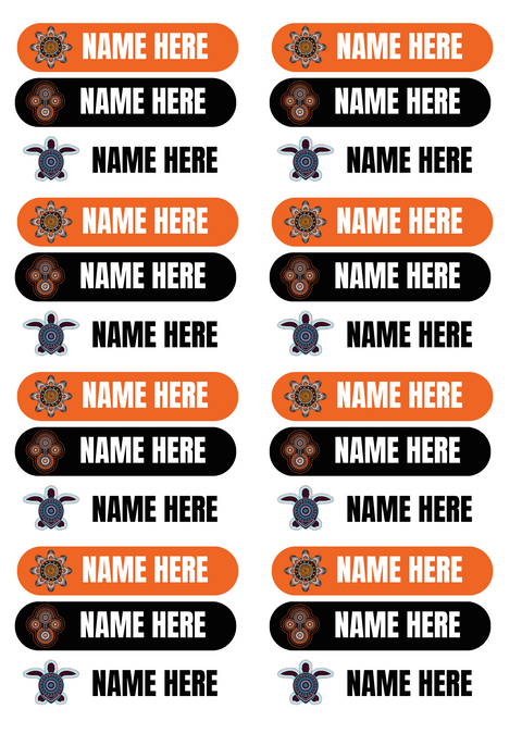 Name Label - Large Labels