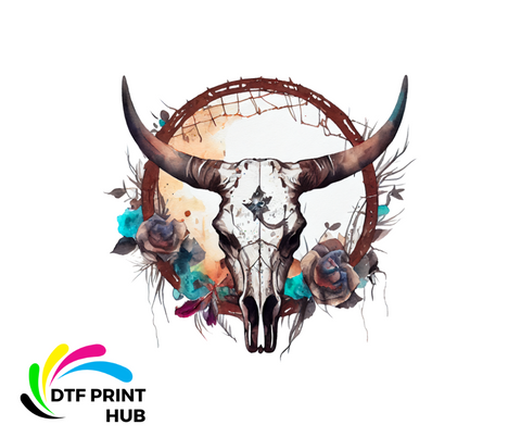 Bull Skull 4