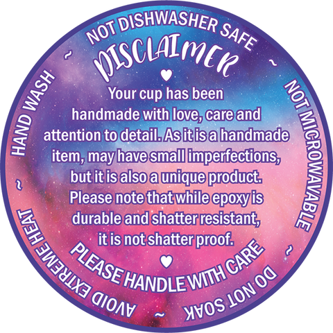 LIBBEY CAN/COFFEE MUG CARE LABELS