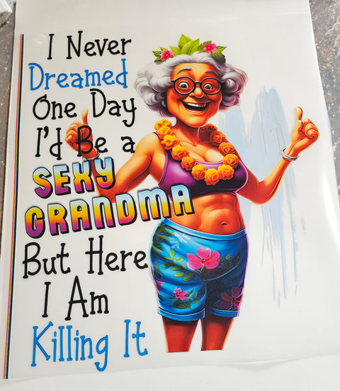 Ready to Press DTF Transfer - Adults