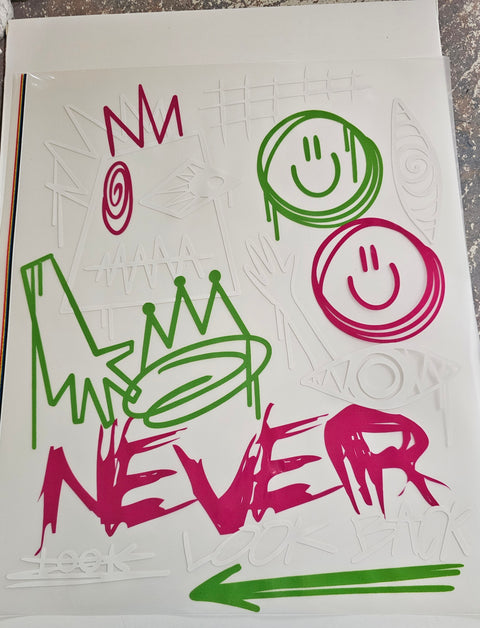 Ready to Press DTF Transfer - Adults