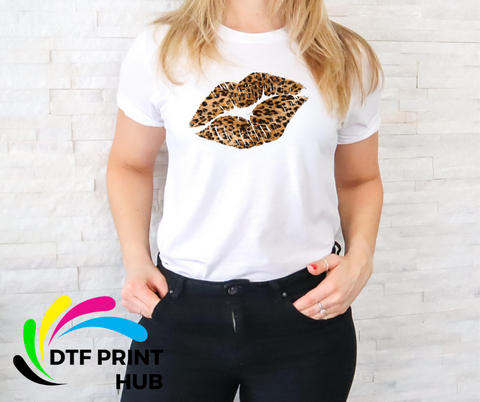 Leopard Print Lips