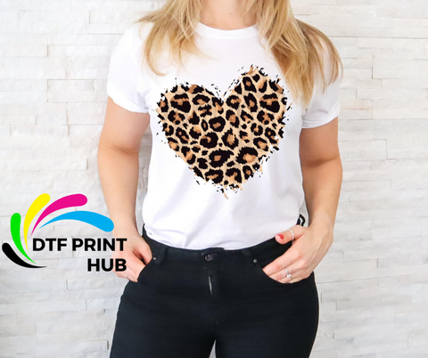 Leopard Print Heart